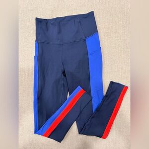 Cotopaxi Women’s Medium Colorblock High Rise Leggings Zipper Pocket